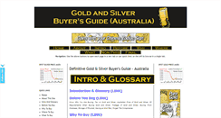 Desktop Screenshot of guidegoldsilver.com